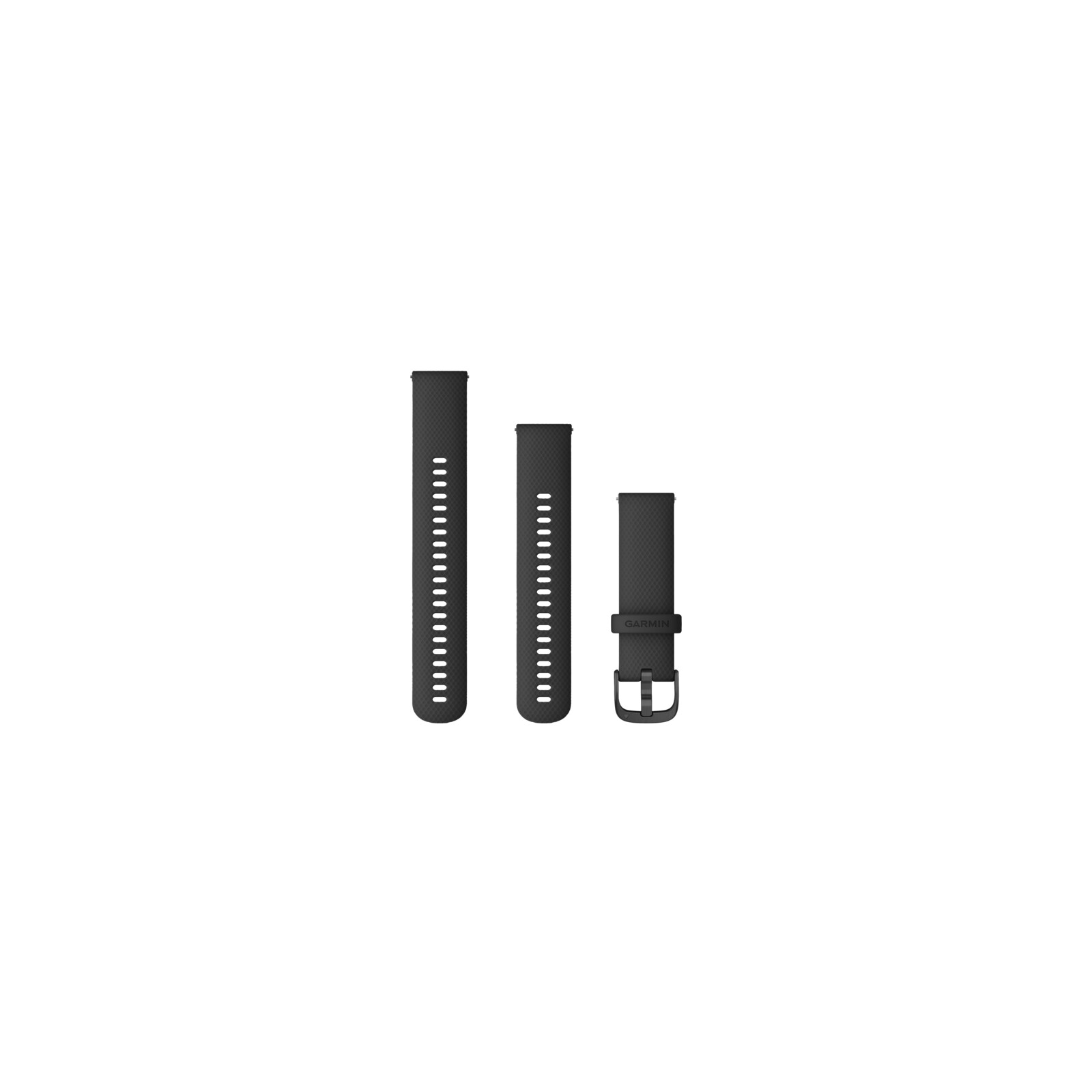 Garmin Schnellwechsel Armband Silikon 22mm Schwarz