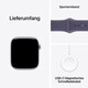 Apple Watch S11 LTE 42mm Silver Alu Case + Purple Fog Sport M/L