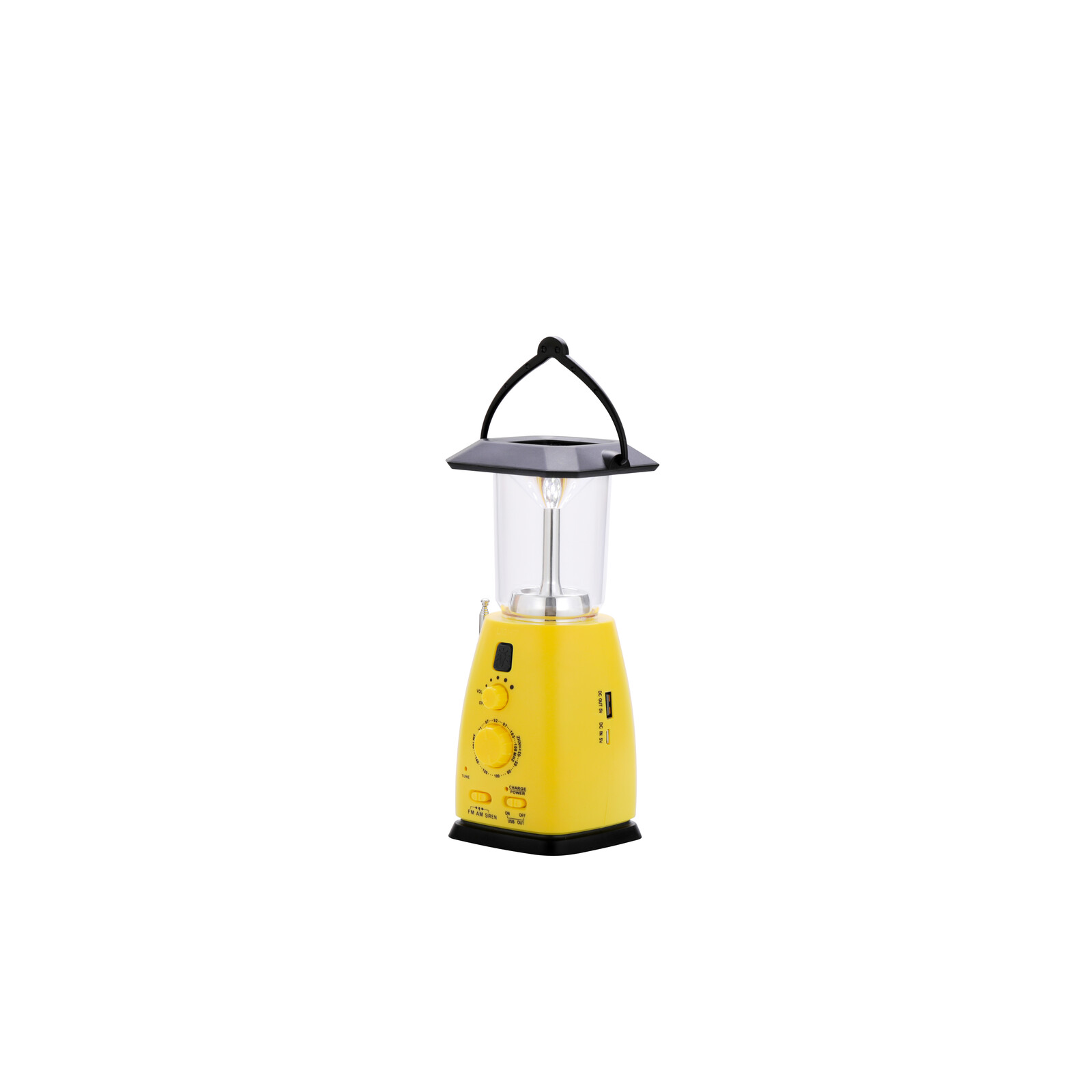 Felixx Outdoor Solar LED-Laterne mit Radio gelb