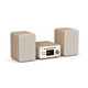 Pure Classic Stereo Mini Cotton White/Oak