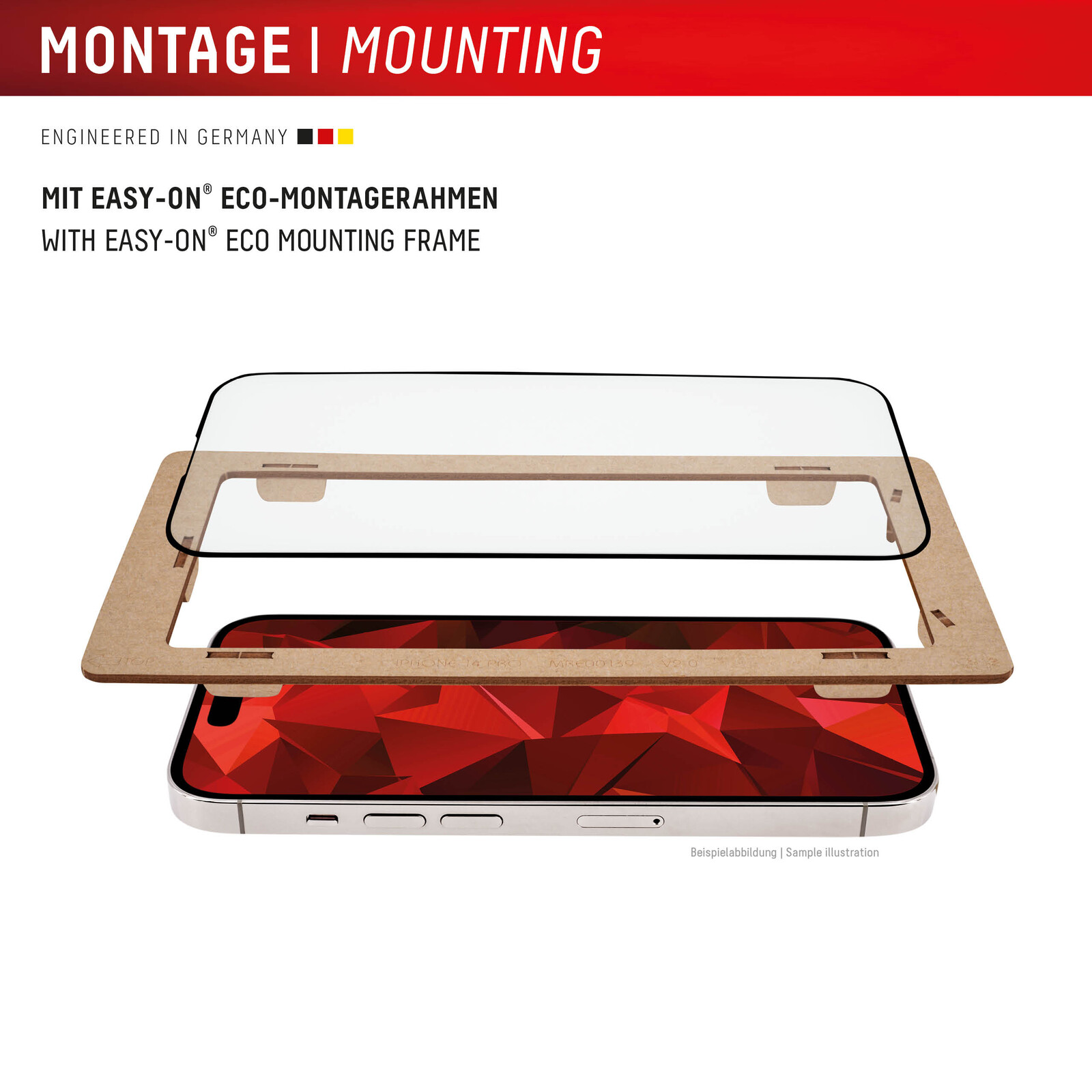 Felixx Glas ENTSPIEGELT Apple iPhone 17/17Pro