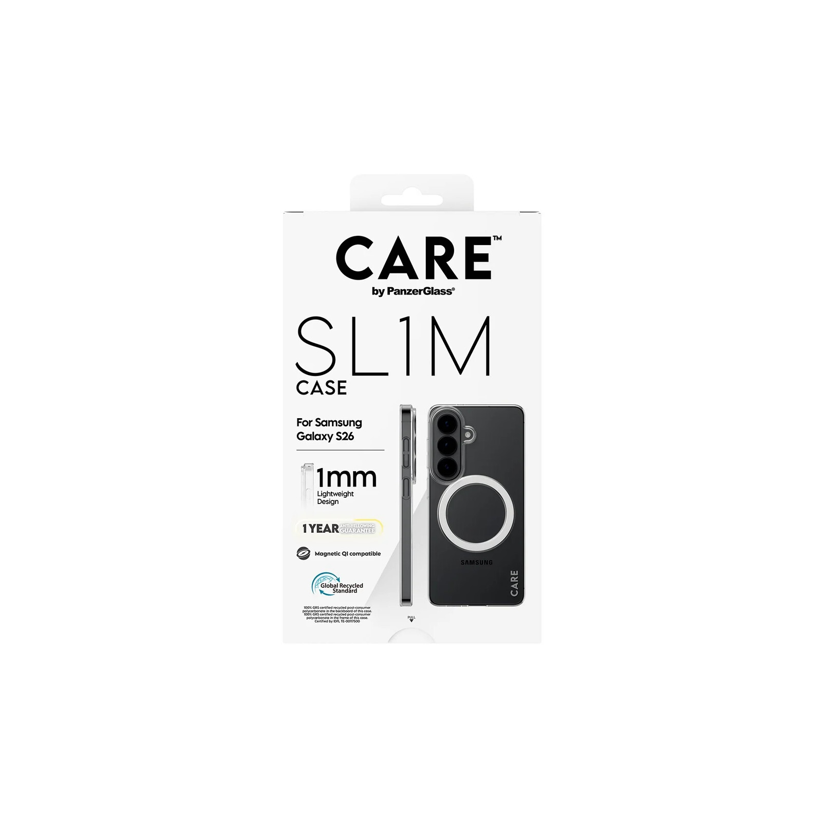 PanzerGlass Care SL1M Case Samsung Galaxy S26 Clear