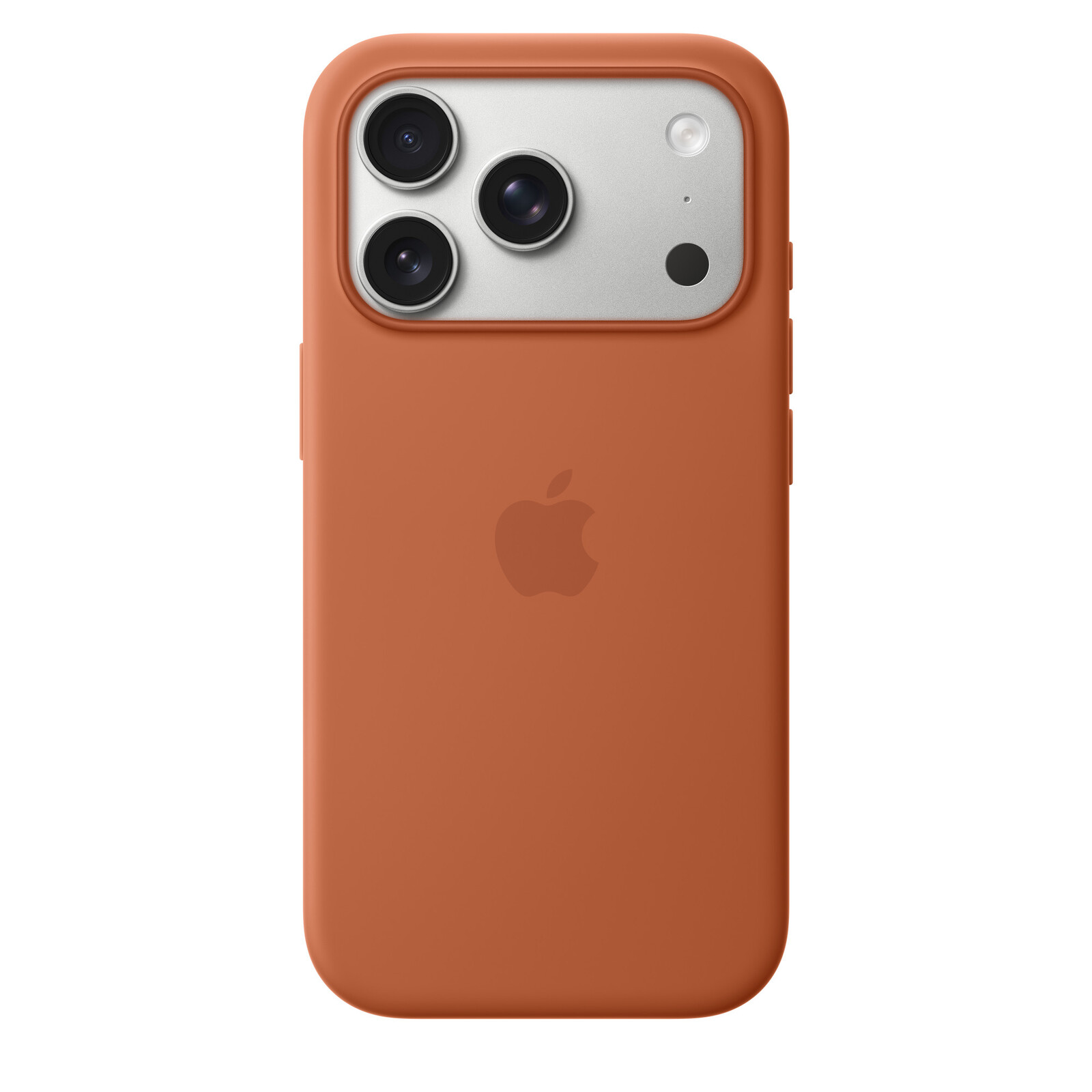 Apple iPhone 17 Pro Silicone Case mit MagSafe Terracotta