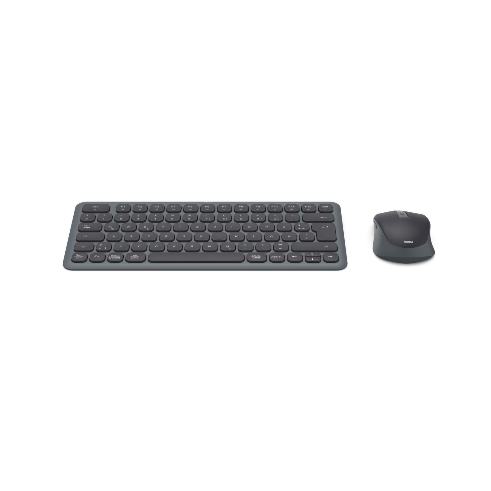 Hama Multi-Device-Tastatur/Maus-Set "WKM-500" Schwarz
