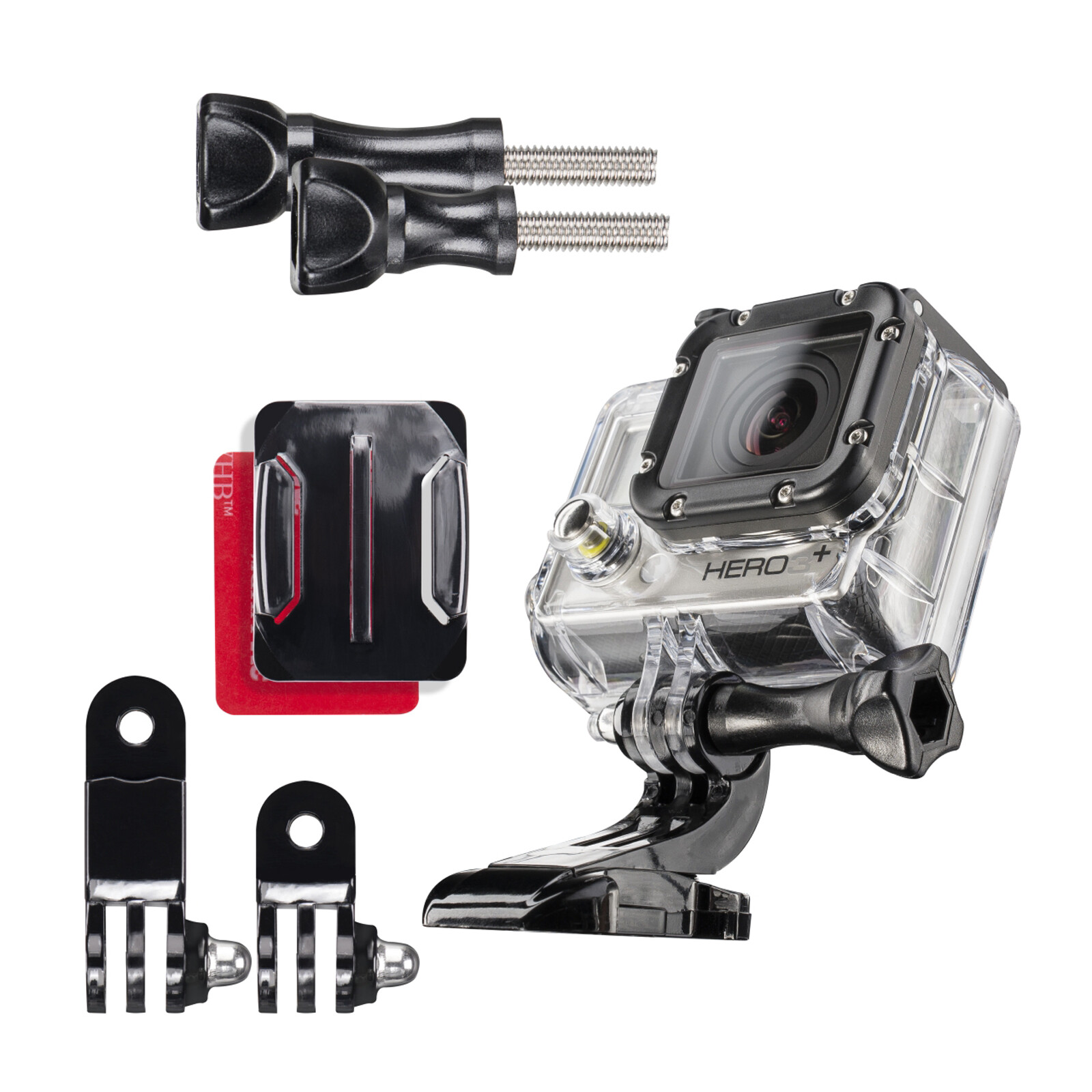 Mantona 20235  Helm-Befestigungsset f&uuml;r GoPro