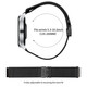 Felixx Smartwatcharmband Milanaise Safe Cl. Black-Universal 22mm