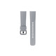 Samsung Band 20mm Sport Armband Silikon Grau