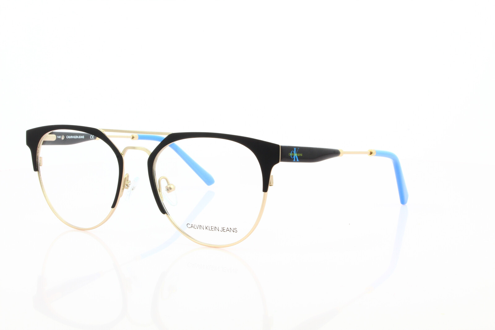 Calvin Klein Jeans CKJ 18103 001 Damenbrille Metall