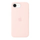 Apple iPhone 17e Silikon Case mit Magsafe zartrose