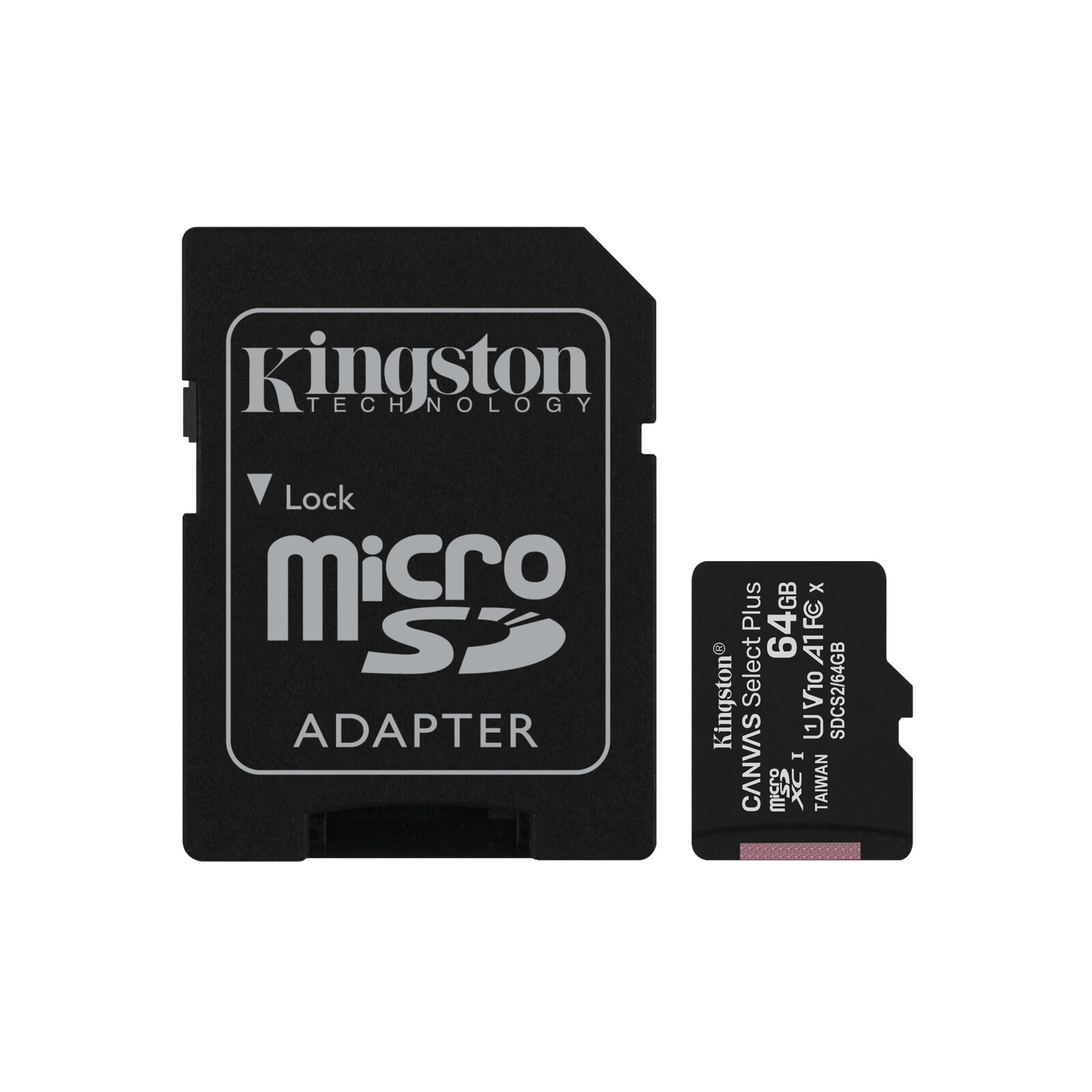 Kingston mSDXC 64GB Canvas Select Plus UHS-I