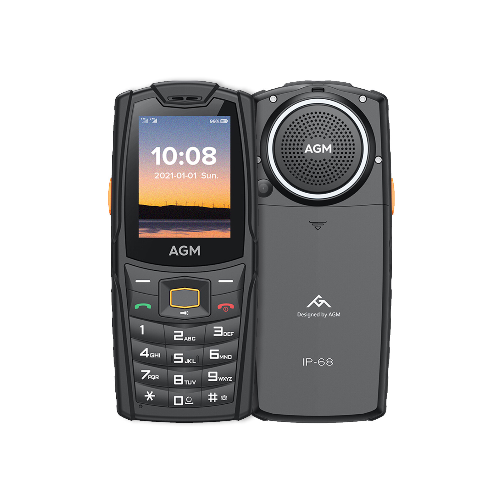 AGM M6 4G schwarz