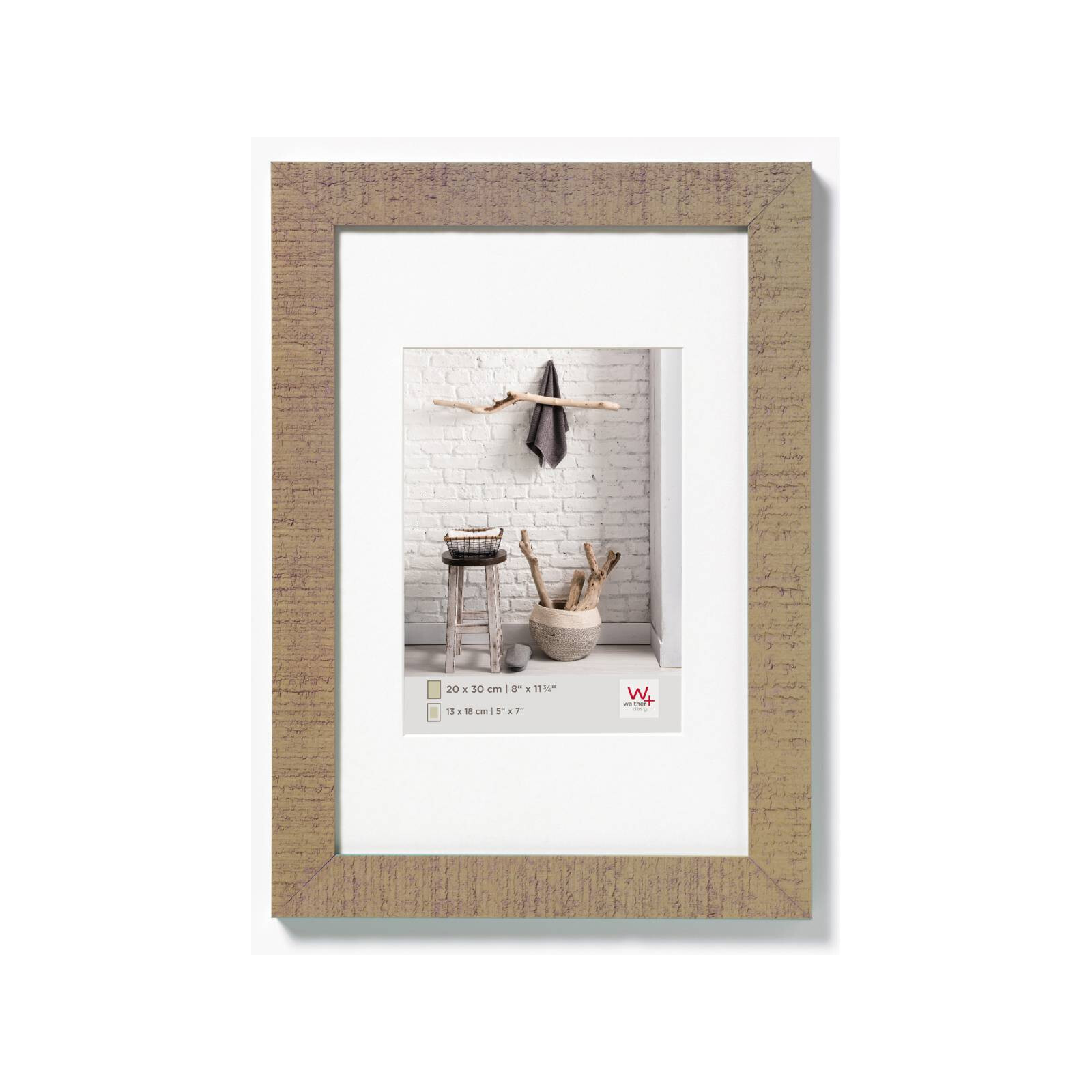 Bilderrahmen Home 10x15cm Holz beige