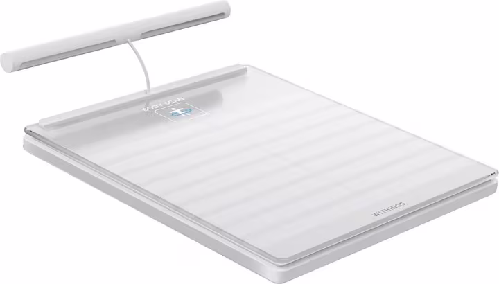 Withings Body Scan vernetzte Gesundheitsstation wei&szlig;