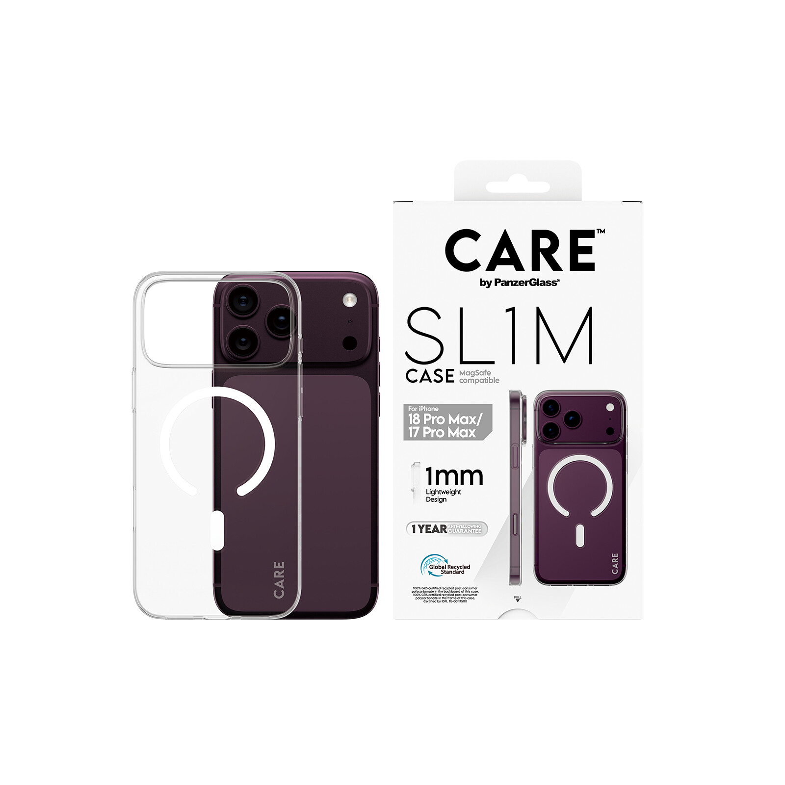 Care Back Cover SL1M mit MagSafe Apple iPhone 2026 Pro Max/ 17 Pro Max