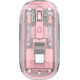 Beatec Wireless Mouse Ghost 3 - transparent pink mit LED