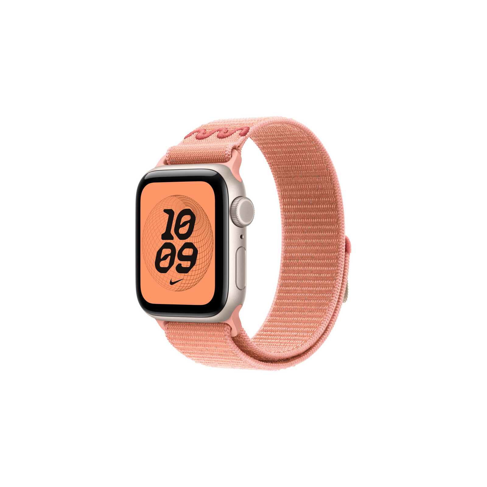 Apple Watch 46mm Alpenglow Pink Nike Sport Loop