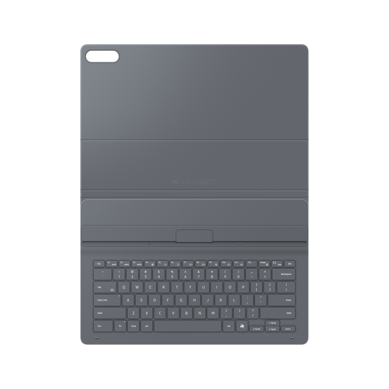 Samsung Book Tasche Keyboard Slim Galaxy Tab S11/S12 Ultra schwarz