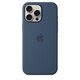 Apple iPhone 16 Pro Max Silikon Case mit Magsafe denim