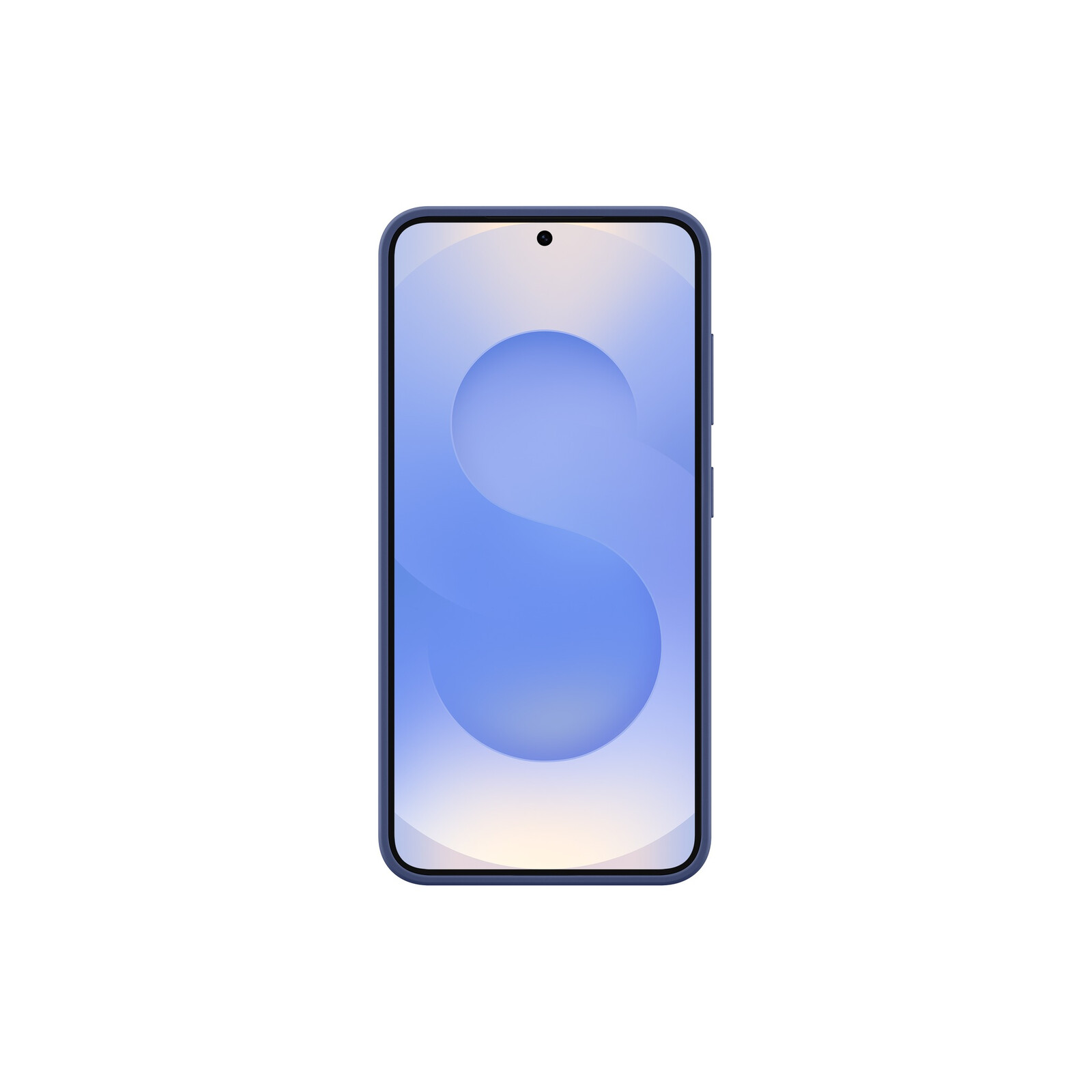 Samsung Back Cover Silikon Galaxy S25 Blau