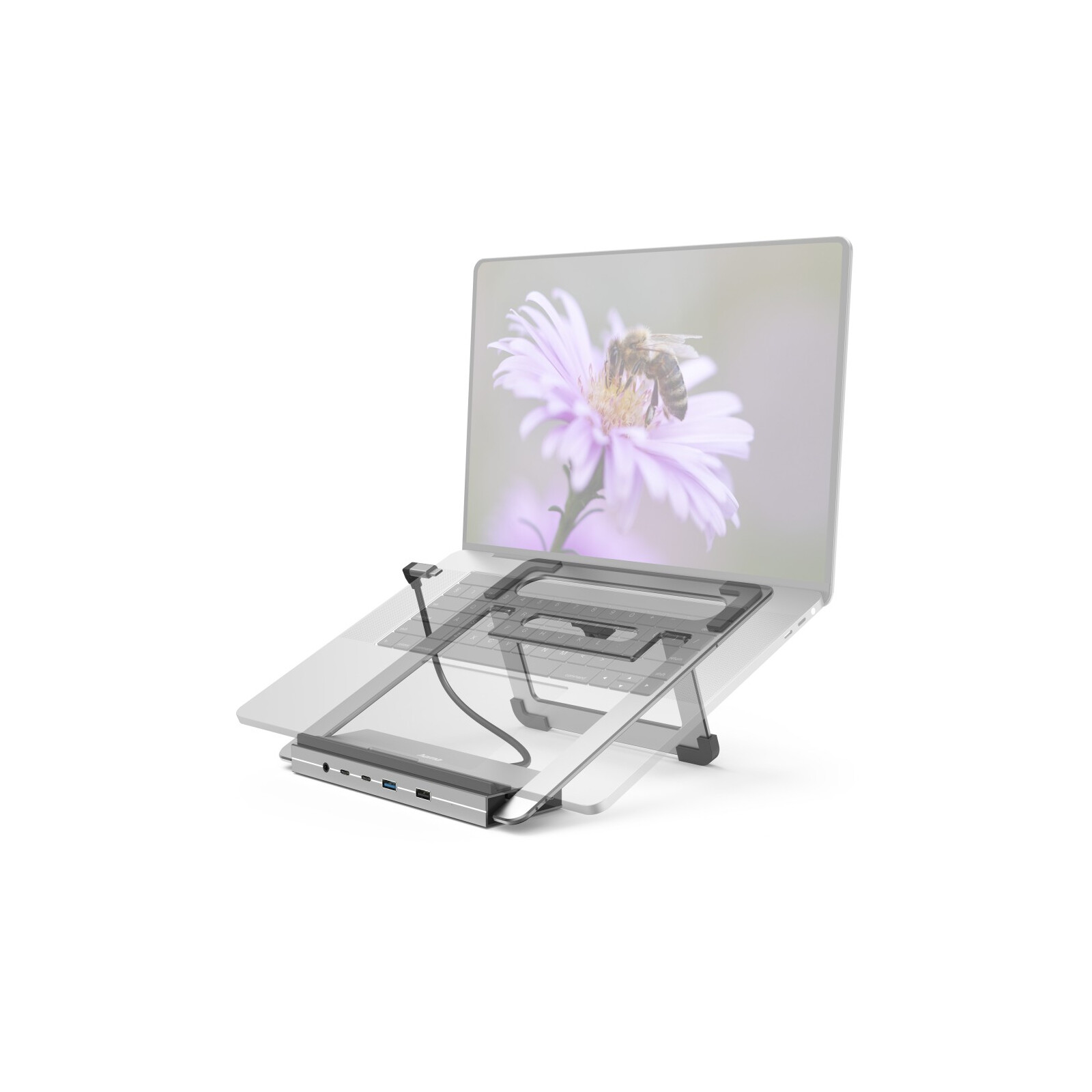 Hama USB-C Docking Station Connect2Office Stand 12 Ports