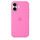 Apple iPhone 16 Silikon Case mit MagSafe pfingstrose