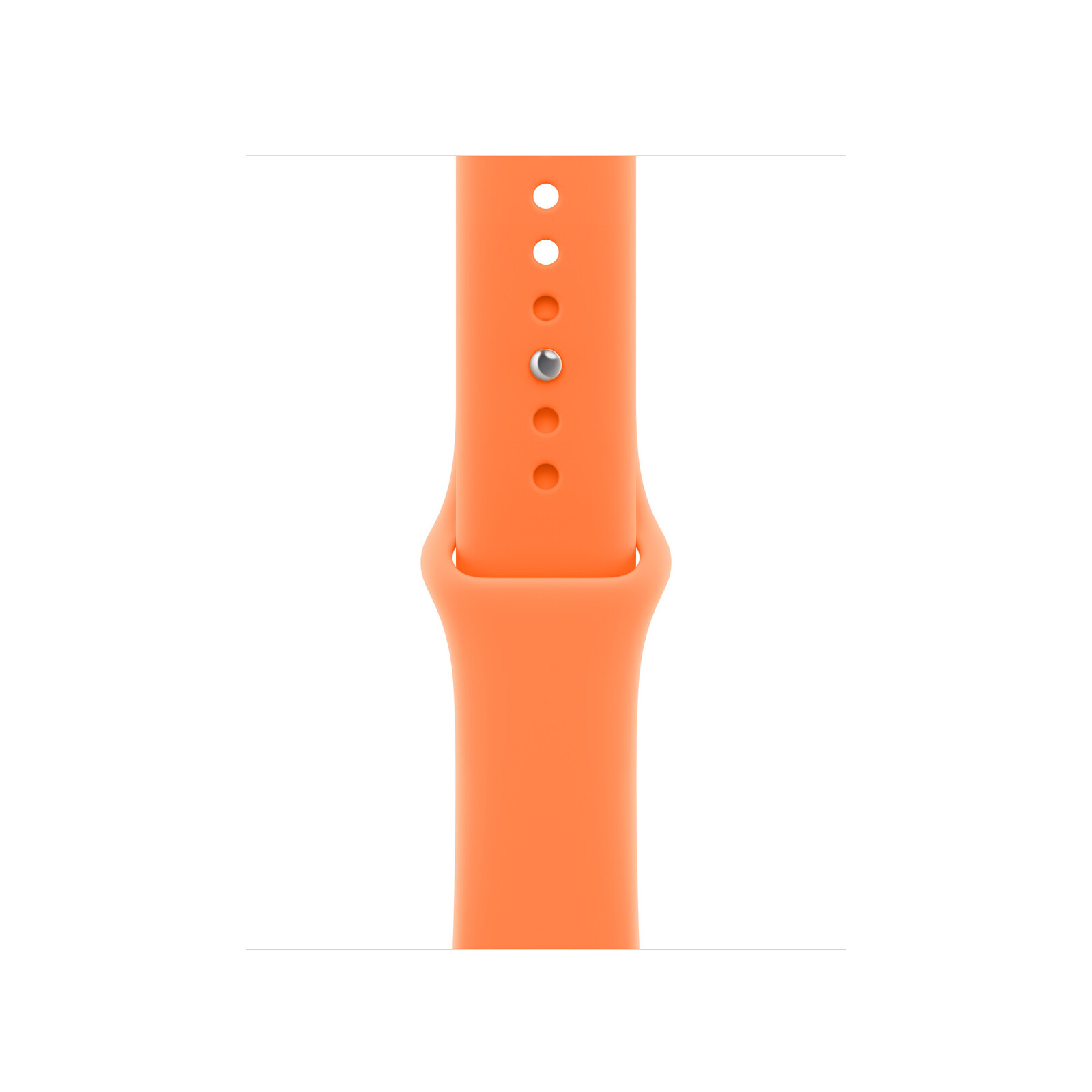 Apple Watch 42mm Sportband clementine S/M
