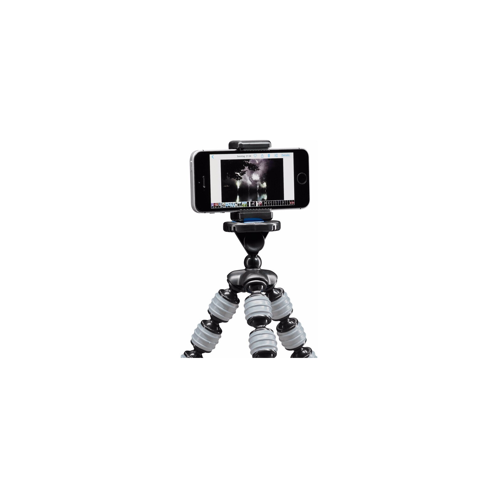 Cullmann Alpha 380 Mobile Grau inkl. Handyhalterung 