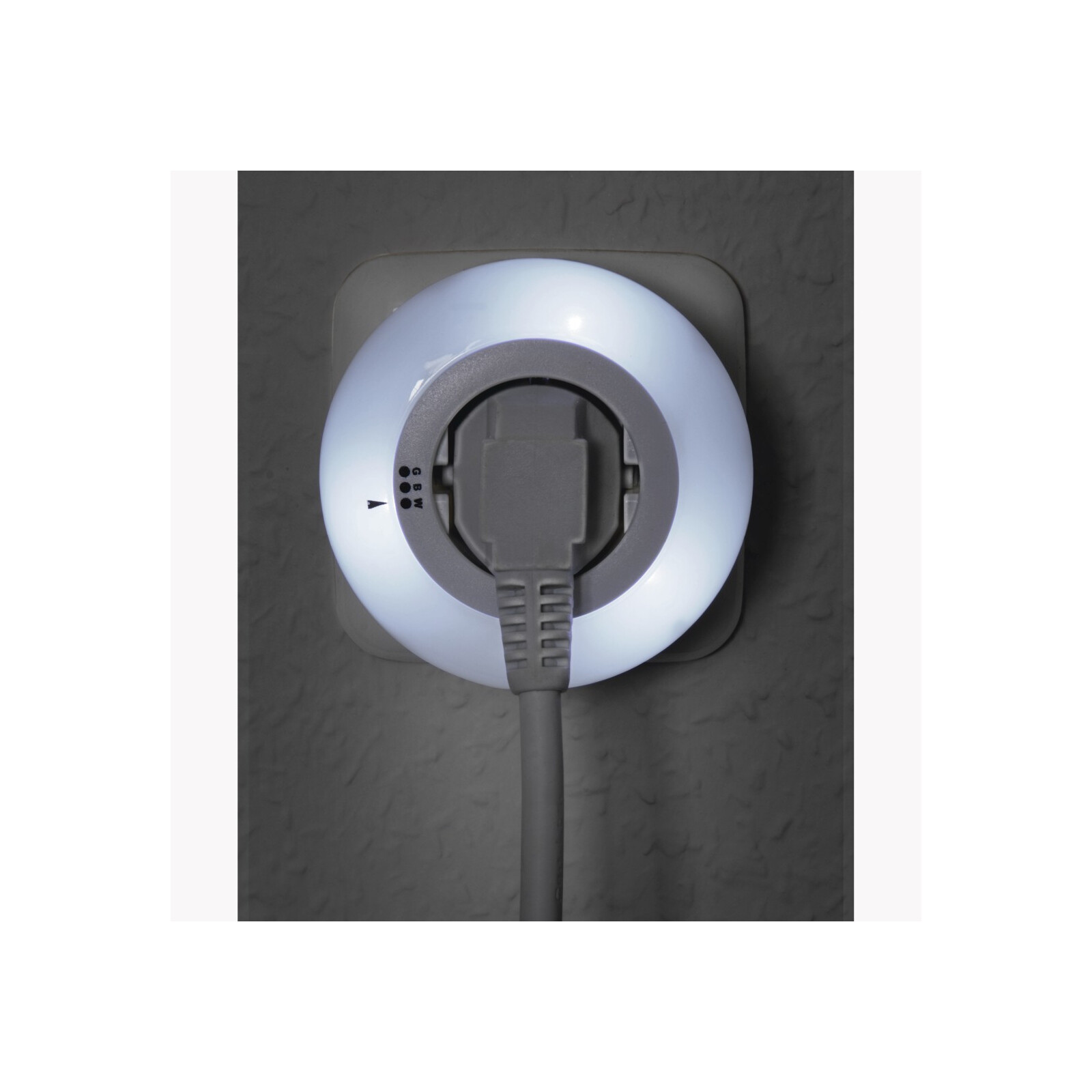 Hama LED-Nachtlicht Circle Colour mit Steckdose