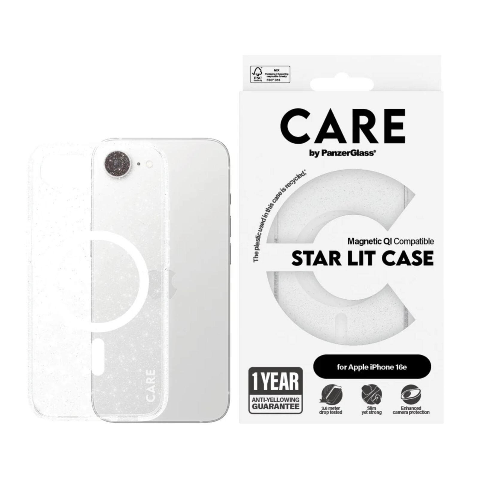 CARE by Panzerglass Flagship Star MagSafe Apple iPhone 16e