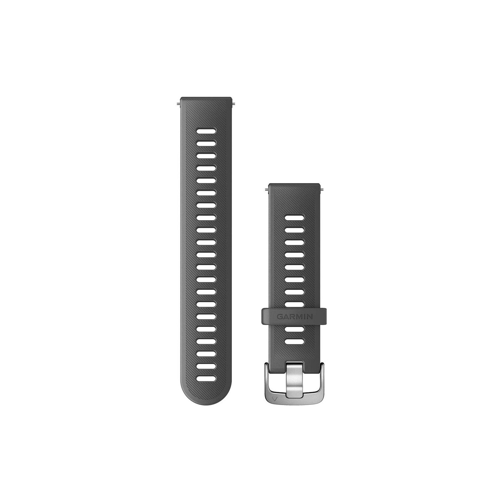 Garmin Schnellwechsel Band 20mm Silikon grau