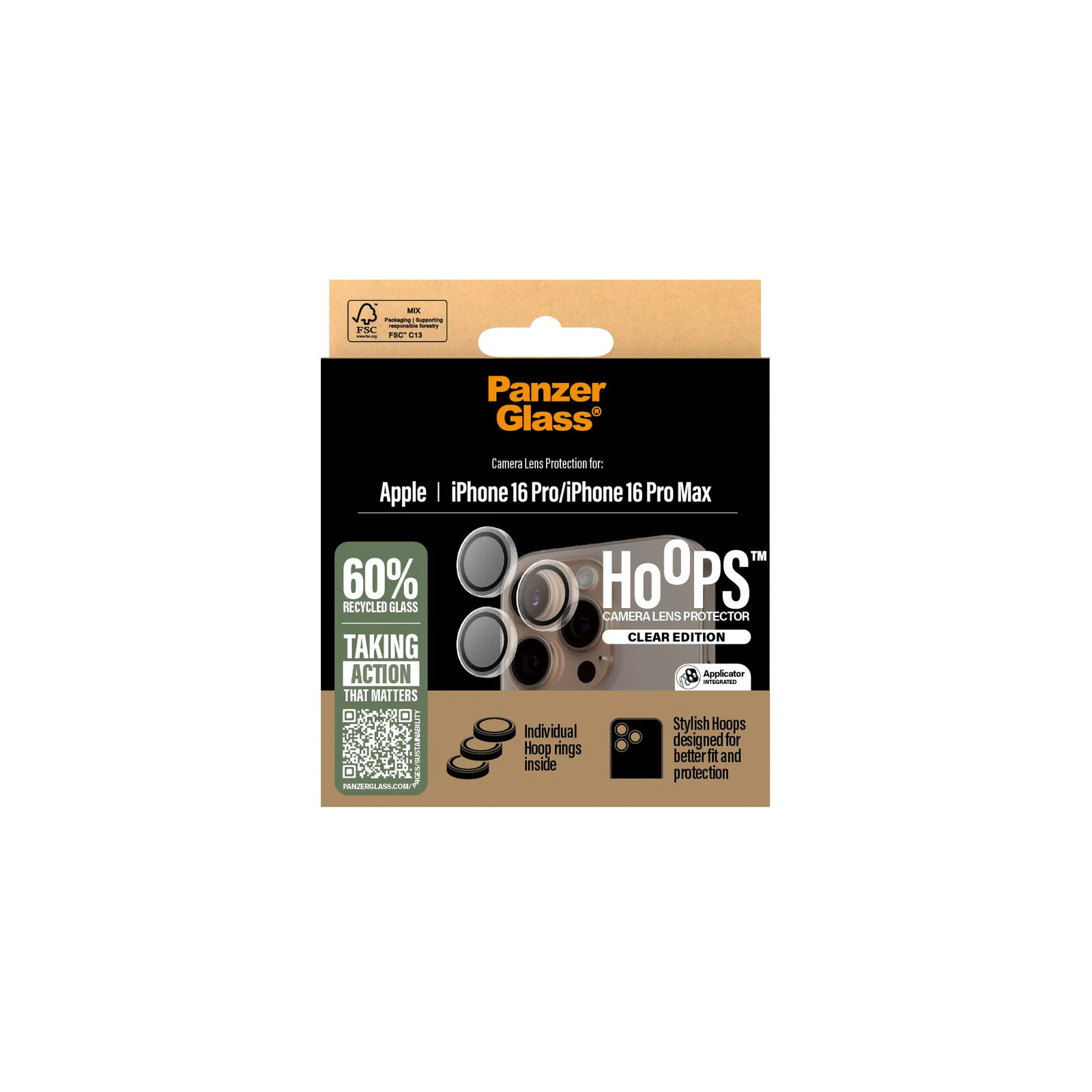 Panzerglass Camera Protection Apple iPhone 16 Pro/Pro Max