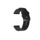 
Polar Armband 22mm Silikon S-L black/grey