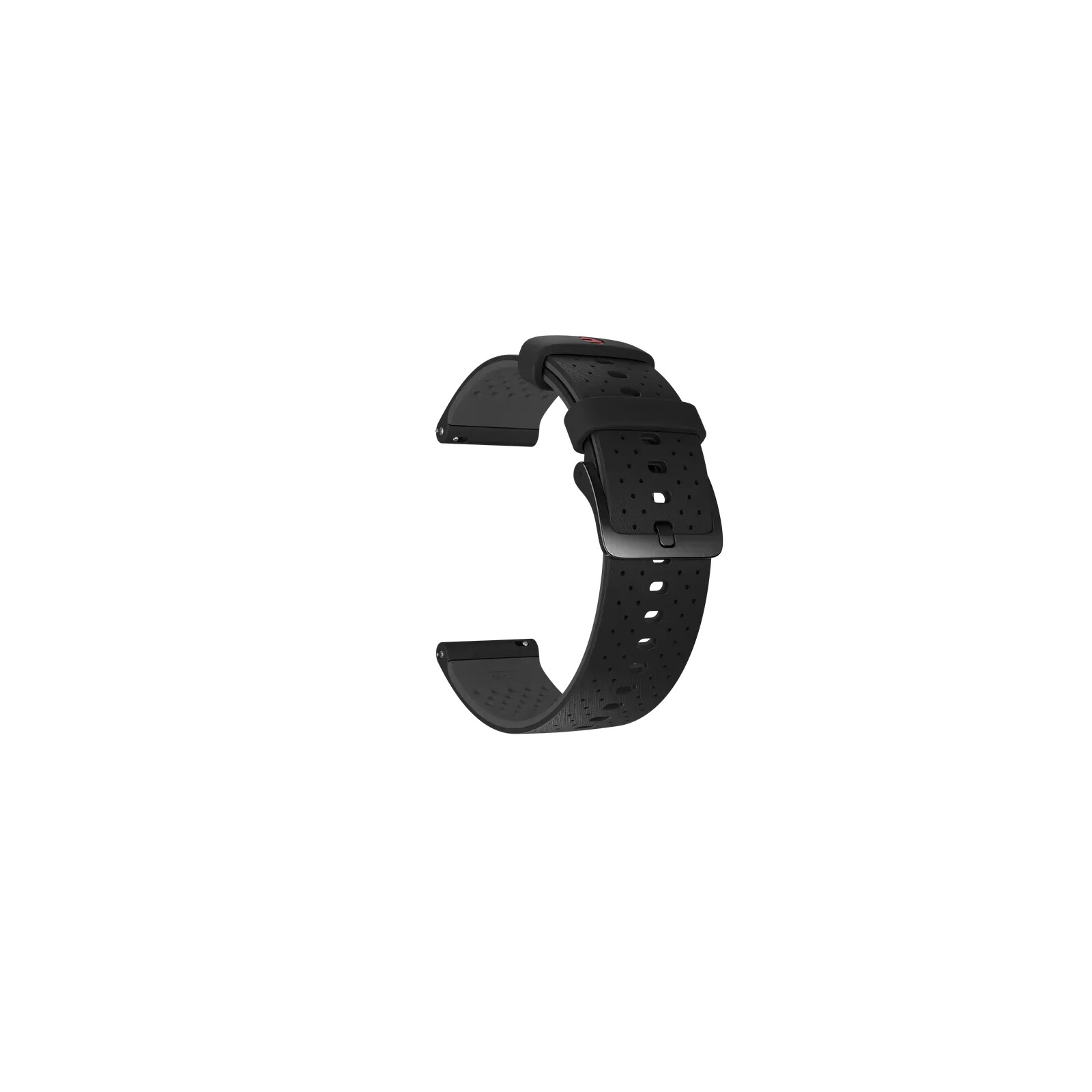 
Polar Armband 22mm Silikon S-L black/grey
