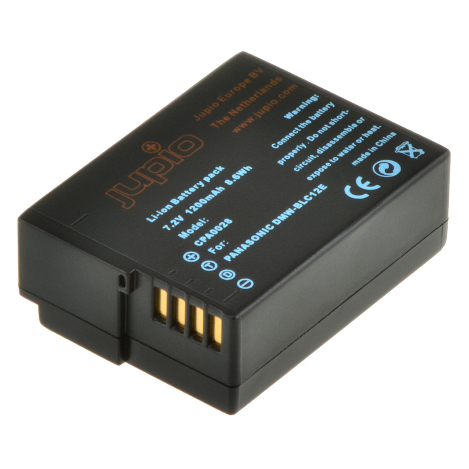 Jupio Panasonic DMW-BLC12E Akku