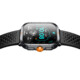 felixx Smartwatch F707GPS, Amoled 2.01, gun-metal silver