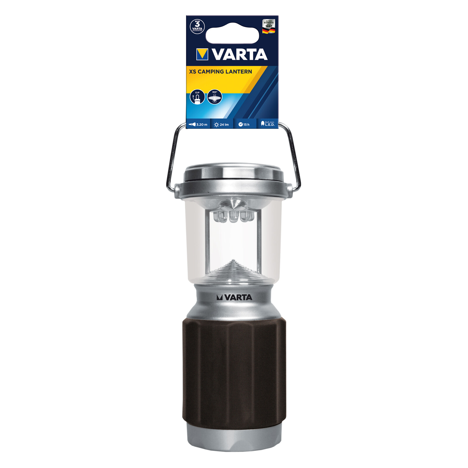 Camping Laterne+Varta 4er