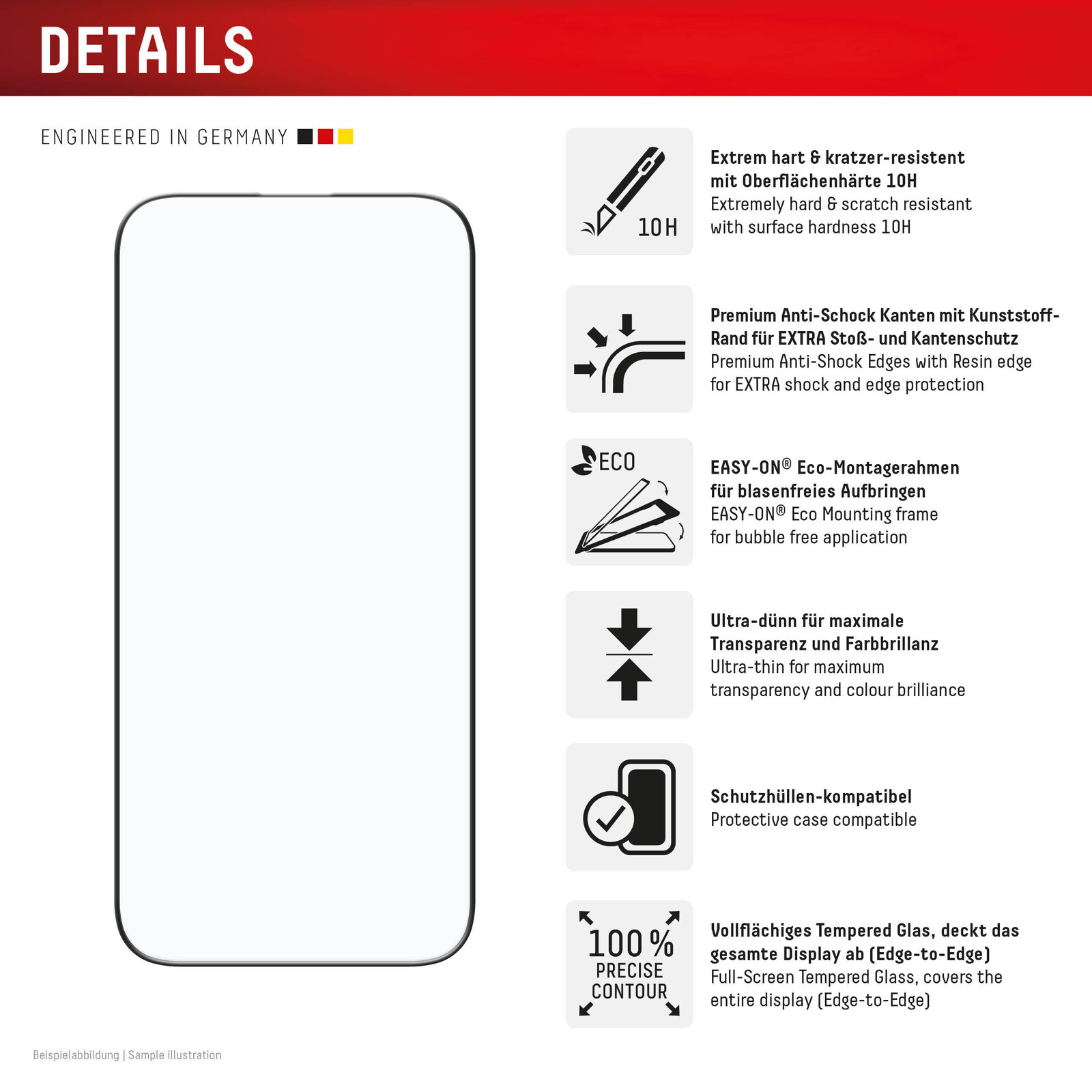 Felixx Glas Apple iPhone 17 AIR