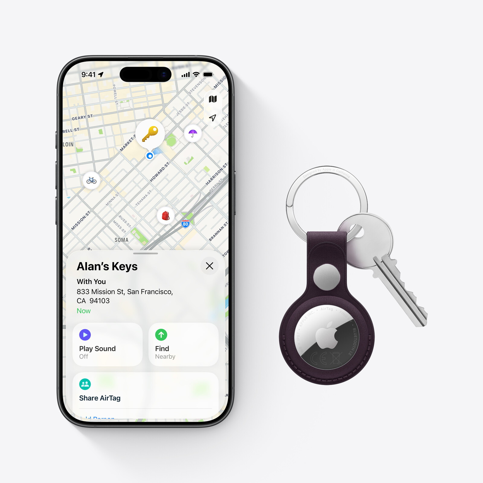 Apple AirTag, 1er-Pack
