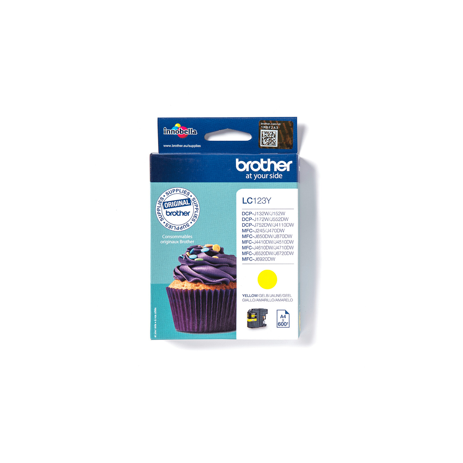 Brother LC-123 Tinte yellow