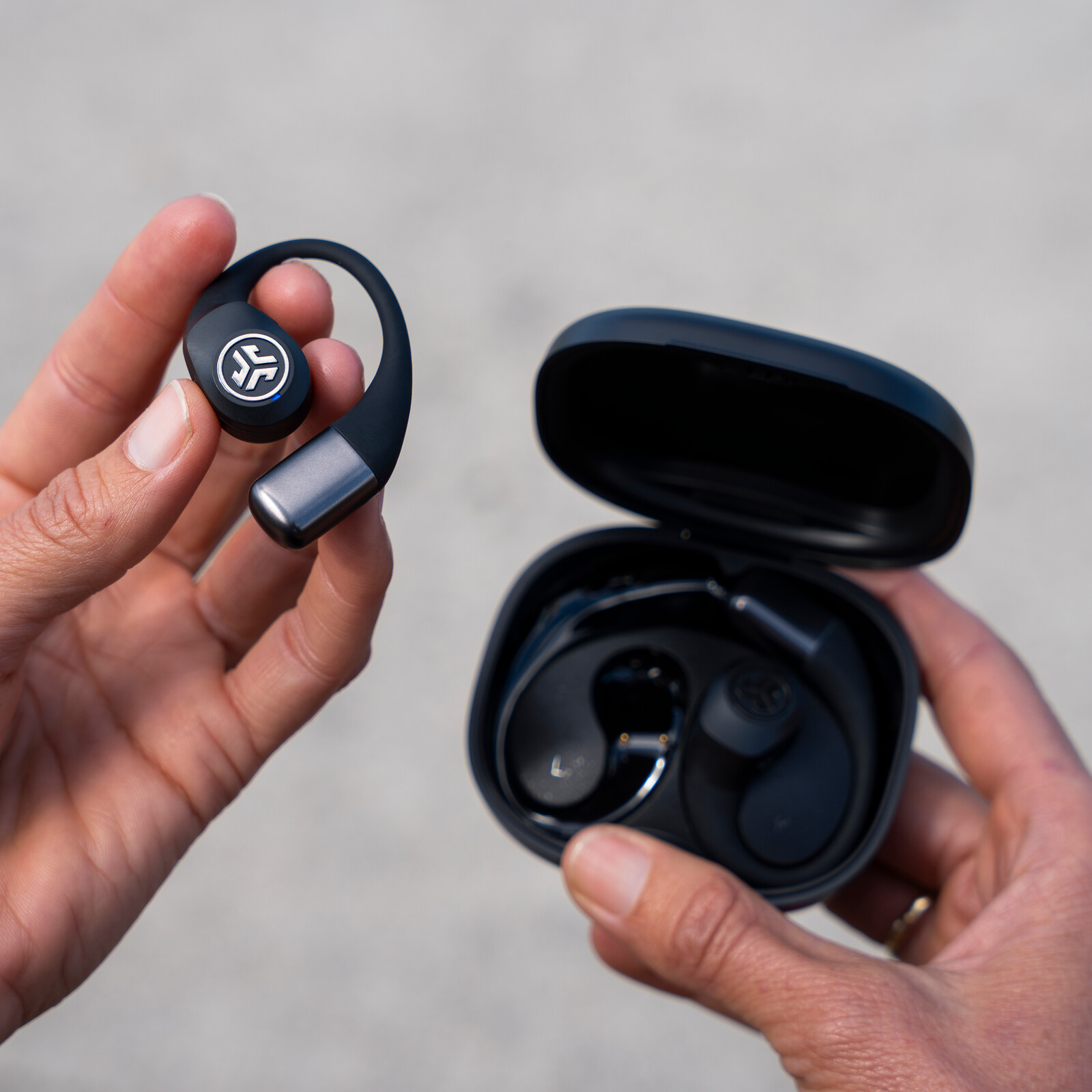 JLAB Open Sport TWS Headphones Black