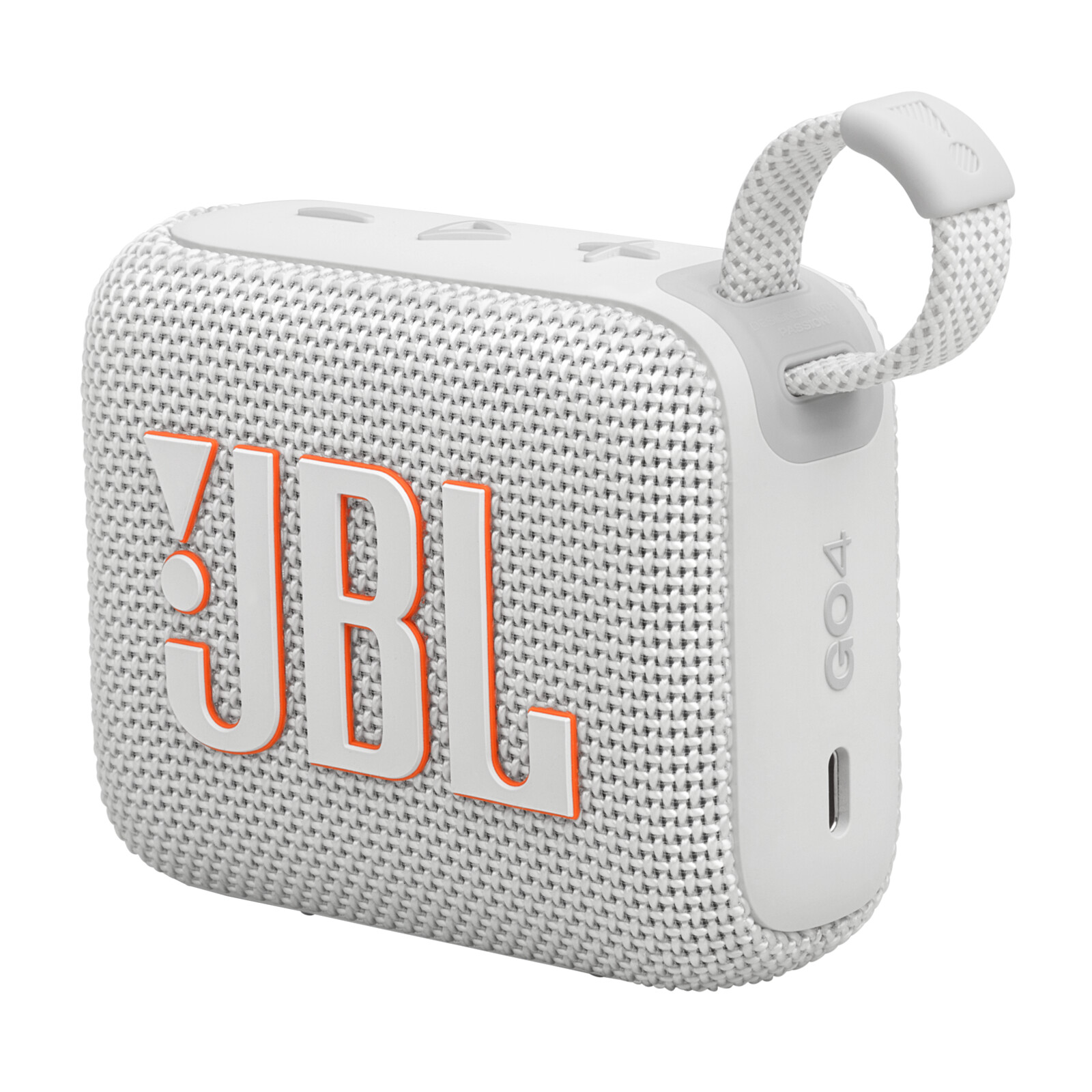JBL Go4 Bluetooth Lautsprecher wei&szlig;