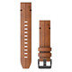 Garmin Quickfit Band 22mm Leder braun schwarz