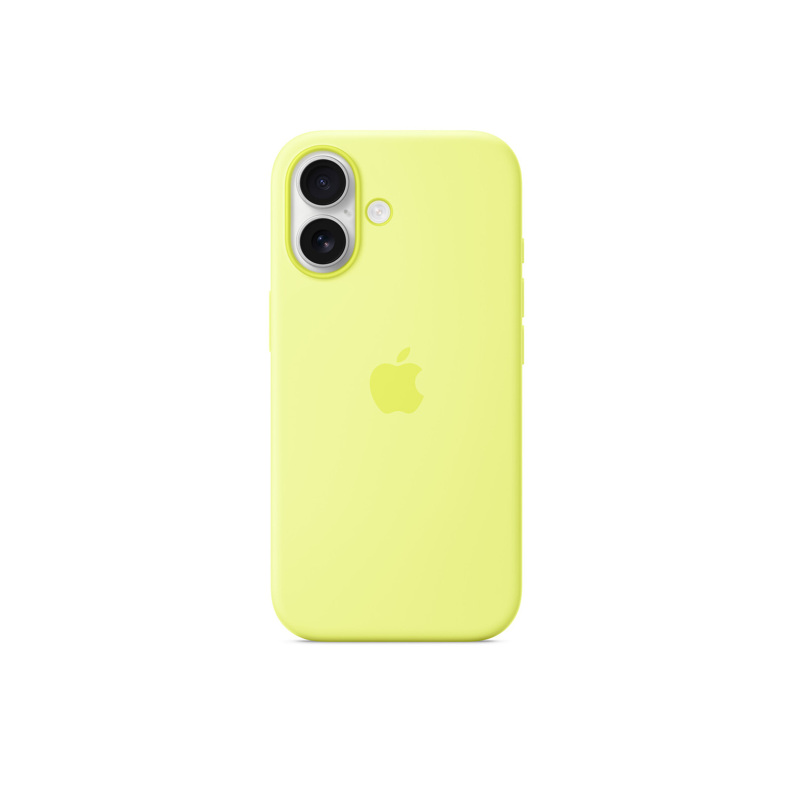 Apple iPhone 17 Silicone Case mit MagSafe Neon Yellow
