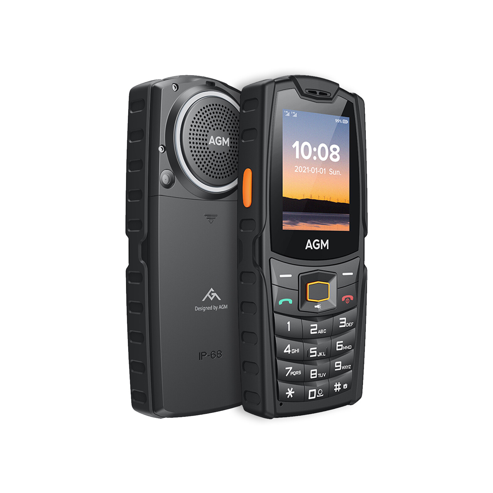 AGM M6 4G schwarz