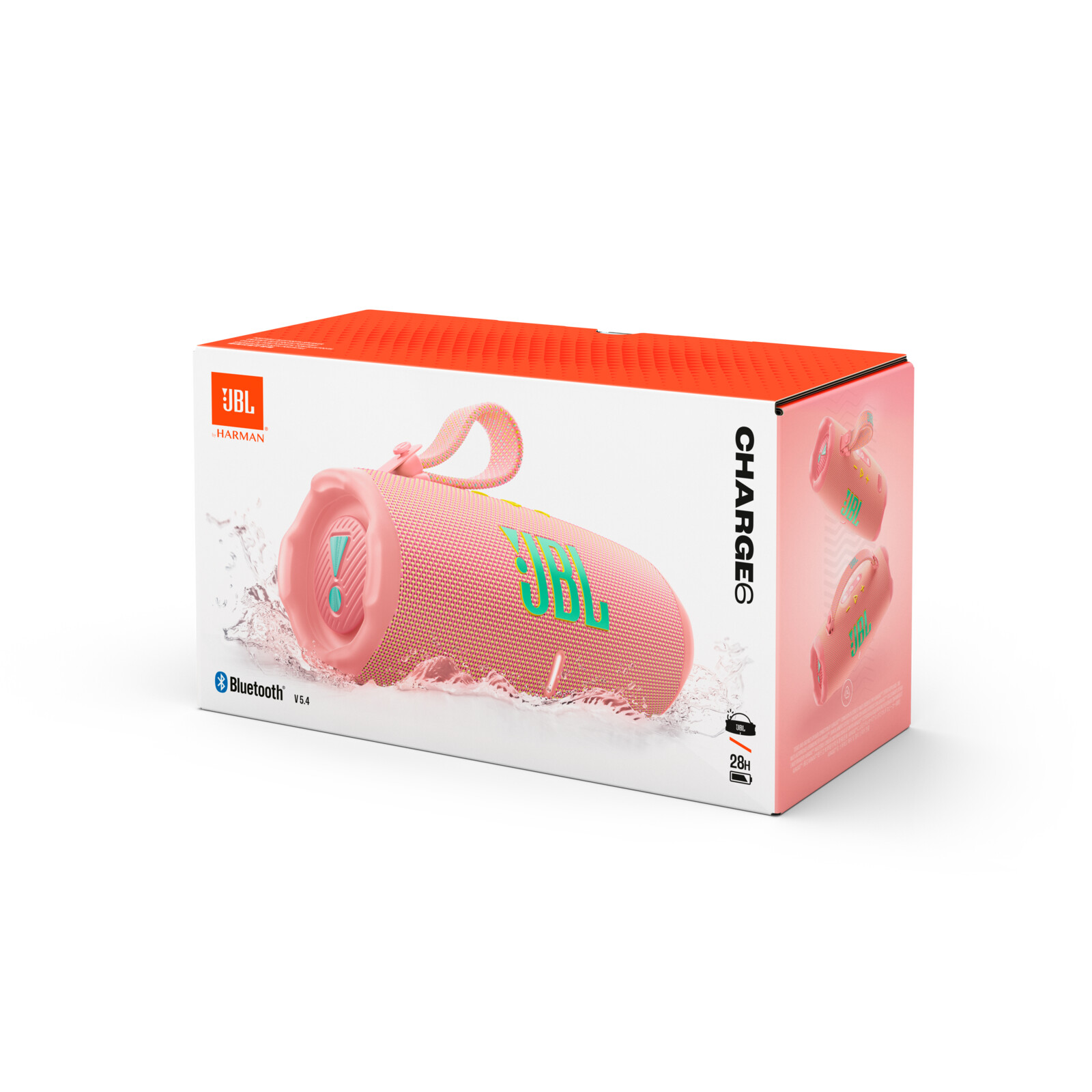 JBL Charge 6 Bluetooth-Lautsprecher pink
