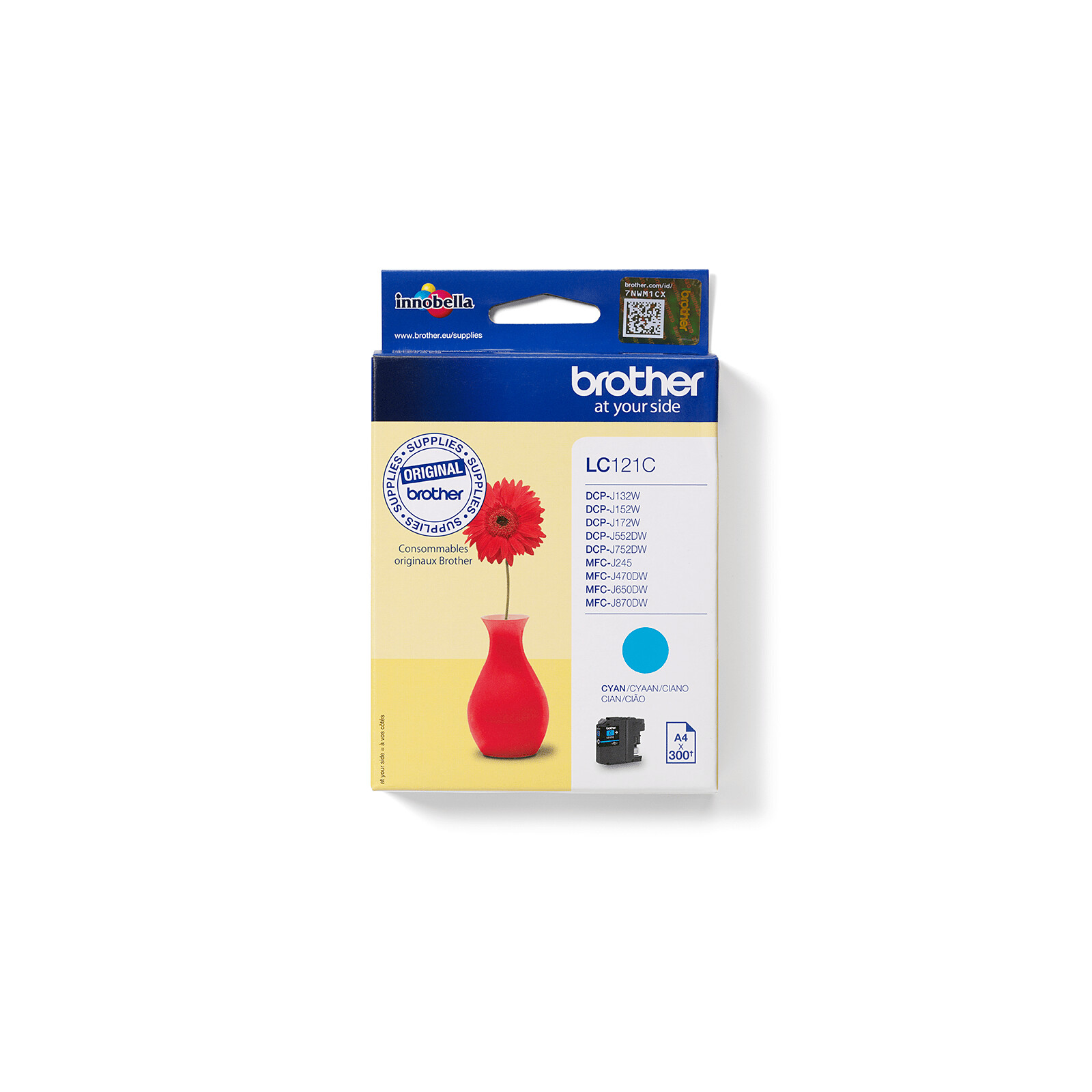 Brother LC-121BC Tinte cyan