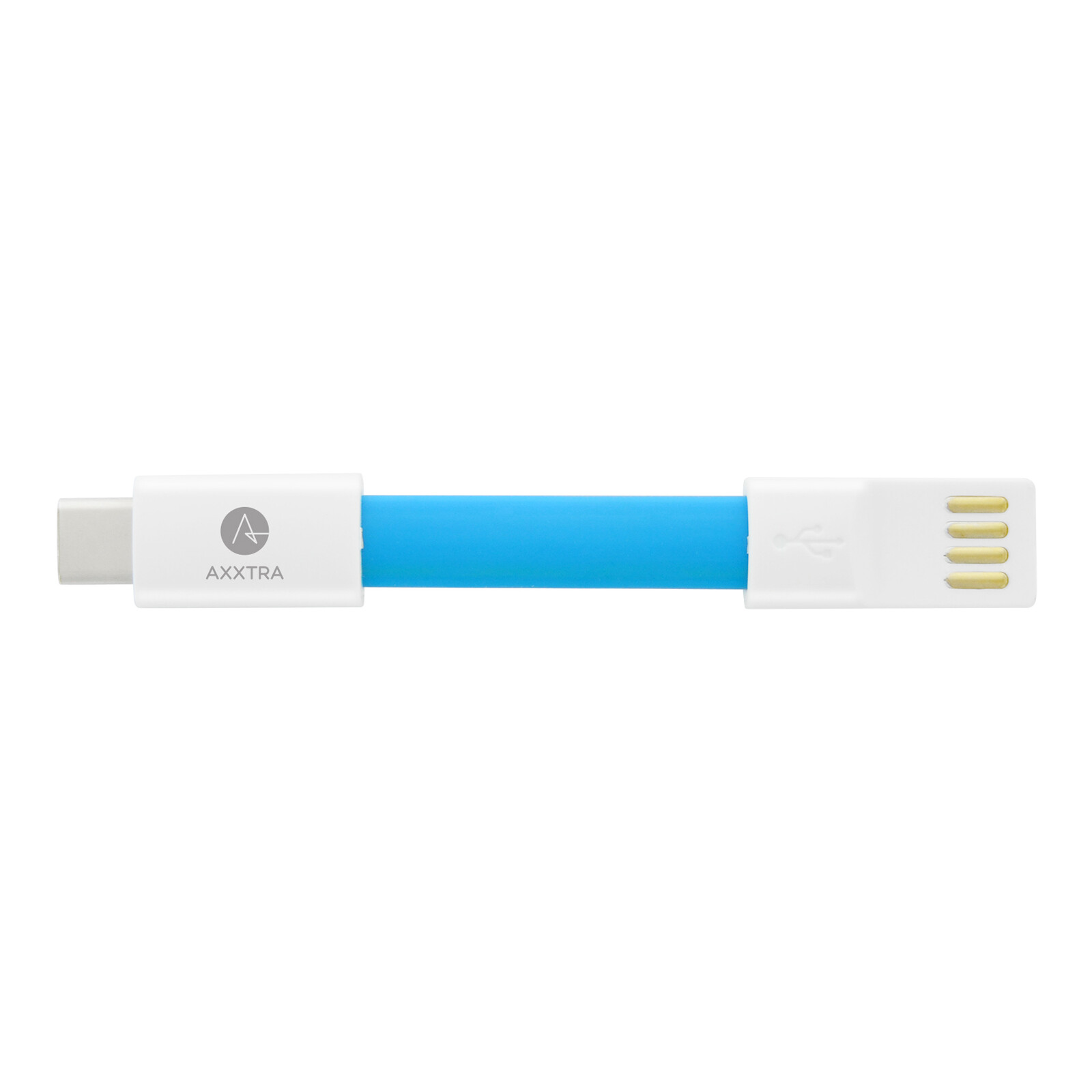 Axxtra Data Keyholder USB-C blau