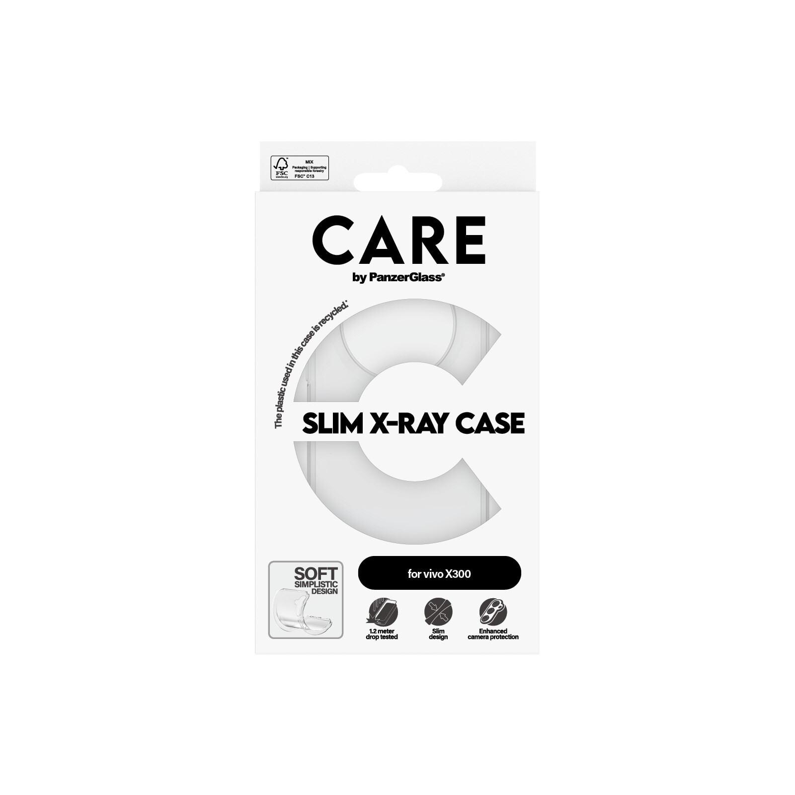 PanzerGlass CARE X-Ray Case Vivo X300