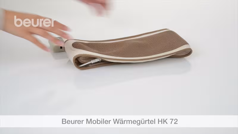 Beurer W&auml;rmeg&uuml;rtel HK 72 Akku