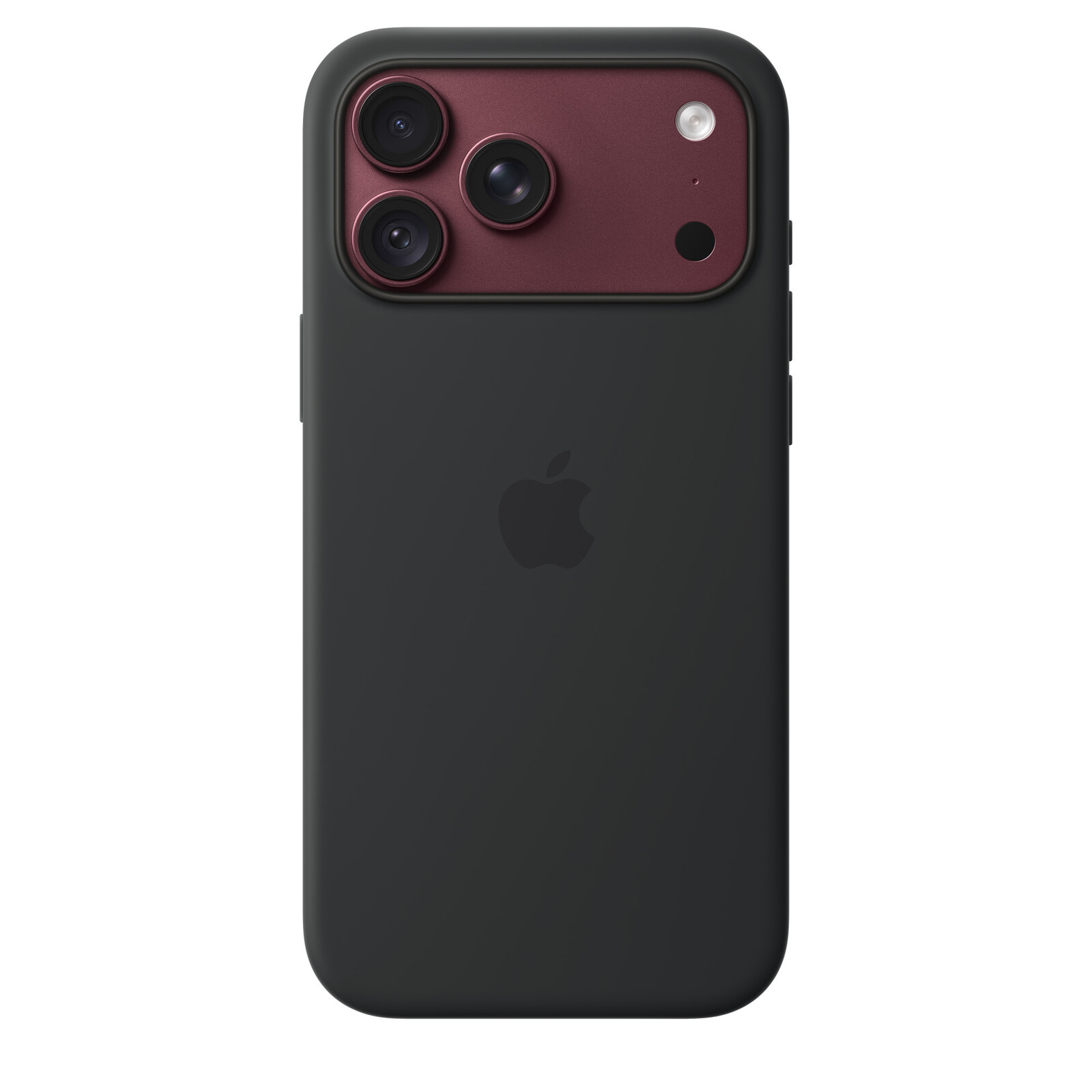 Apple iPhone 18 Pro Max Silikon Case mit MagSafe Black
